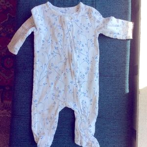 Aden and Anais Zipper Footed Sleeper Onesie